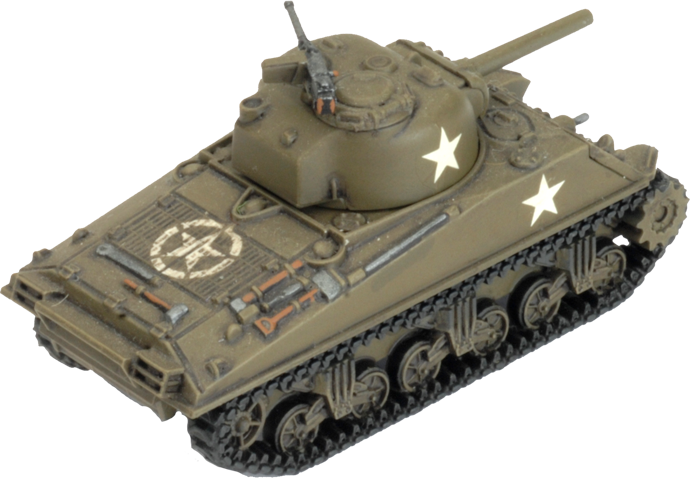 M4 Sherman (Late) Platoon (Plastic) (UBX88)