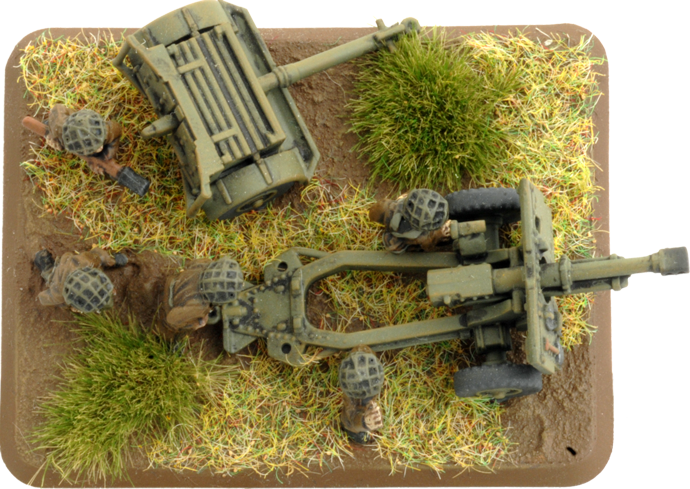 25 pdr Field Troop (Plastic) (BBX63)