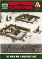 BB149 Log Emplacements - Gun Pit Markers (winter)