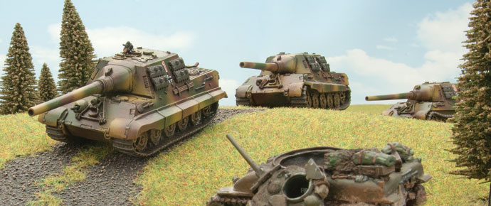 Jagdtigers of 512. Schwere Panzerjagerkompanie