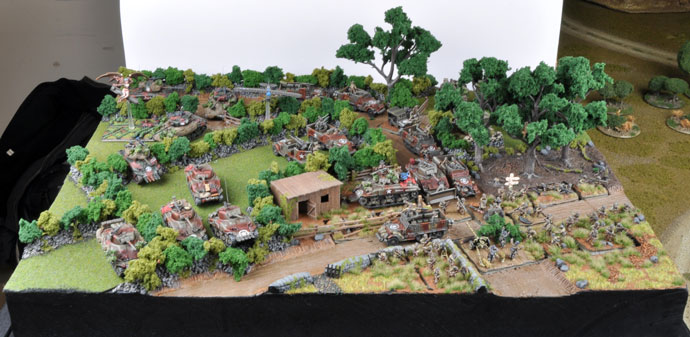 Bruce Oberst's Army and display base