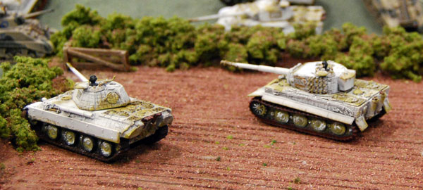 Chris's Panthers & Tigers in action against Andrew's Shermans