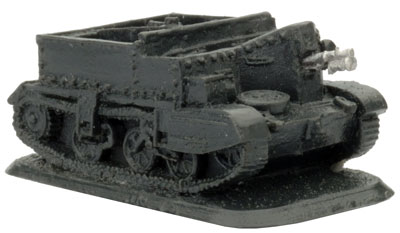 Universal carrier with Bren gun fitted