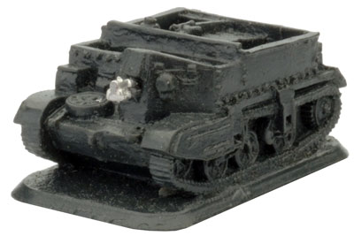 Universal carrier with Bren gun fitted