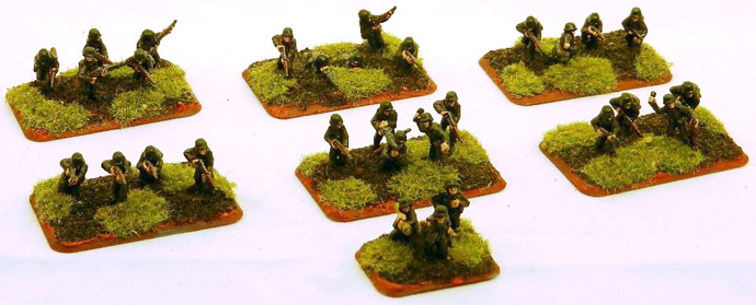 Dave's first Grenadier platoon