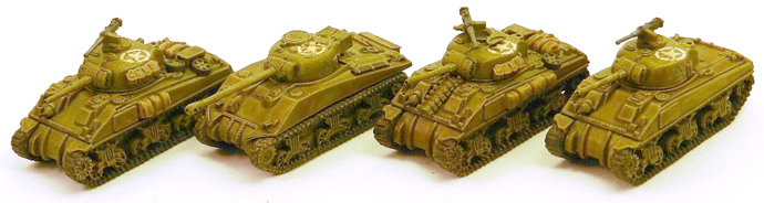 Rob's Sherman Platoon