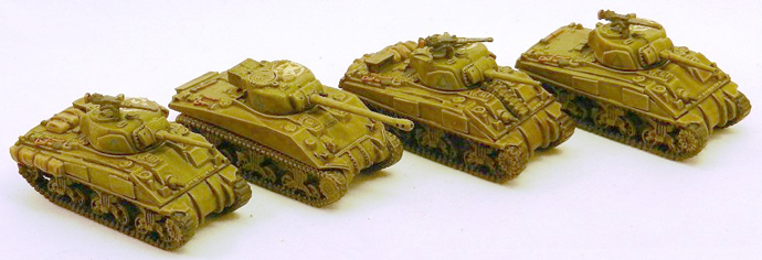 Rob's Sherman Platoon