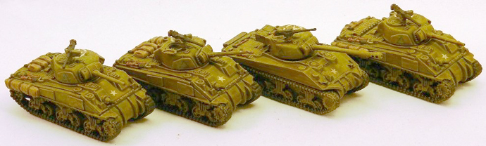 Rob's Sherman Platoon