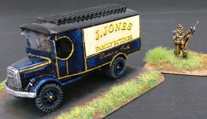 Jones and his Butcher’s Van
