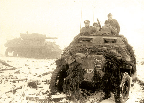 116. Panzerdivision Sd Kfz 251 half-track