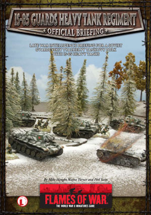 IS-85 Guards Heavy Tank Regiment Briefing Cover