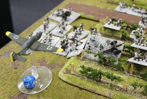 Mike's Stuka attacks Andrew's troops Game 2