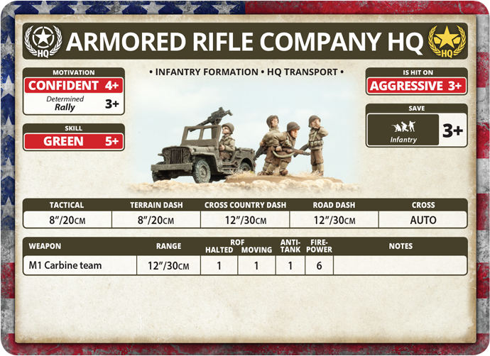 Armored Rifle Company HQ (US782)