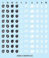 SS Decals - Divisional Symbols (GE954)