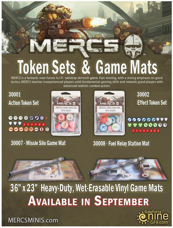 MERCS Game Accessories