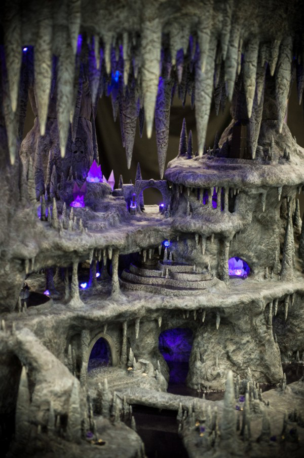 The Underdark table of the Gen Con GF9 booth