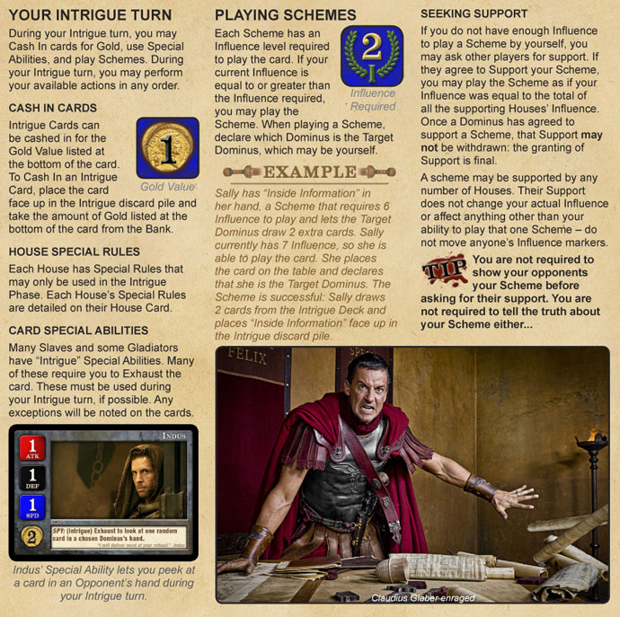 Spartacus: A Game of Blood & Treachery