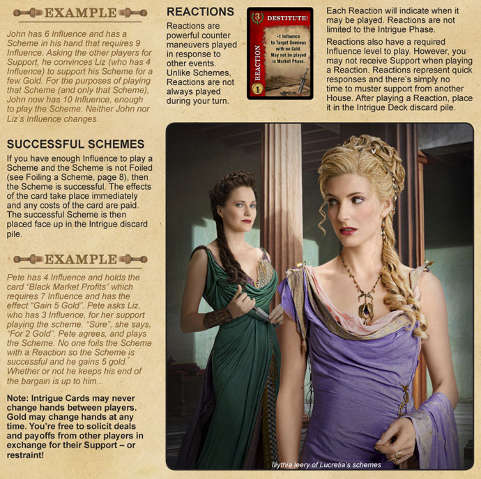 Spartacus: A Game of Blood & Treachery