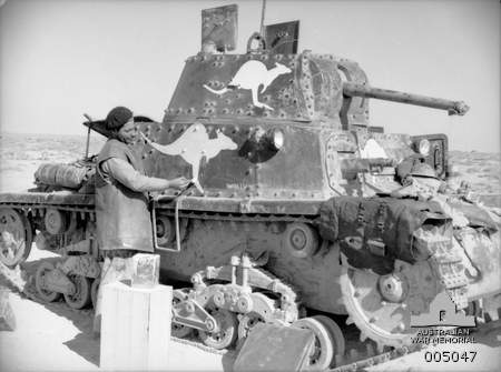Australian Captured Tank