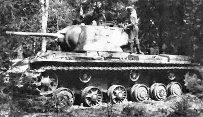 Finnish KV-1 tank