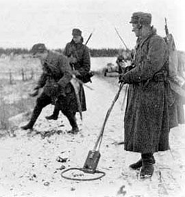 Clearing mines