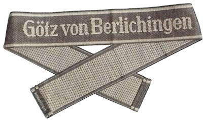 The 17. SS-Panzergrenadierdivision cuff title