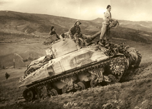 South African Sherman III tank