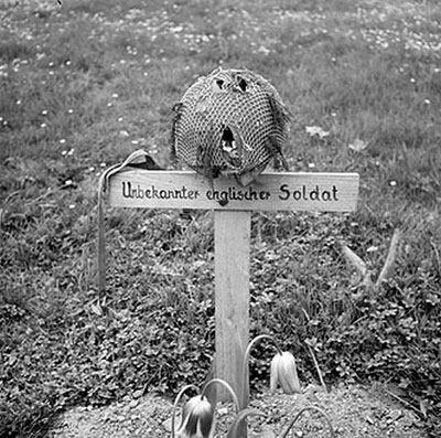 Grave of an unknown English soldier