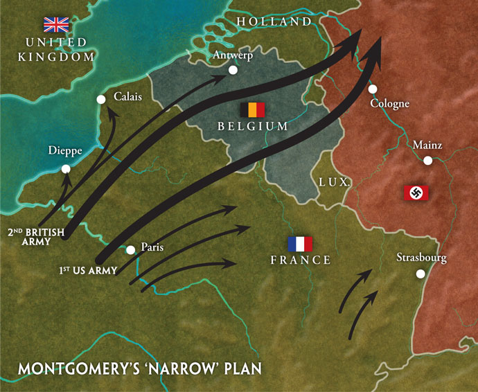 Montgomery's 'Narrow' plan
