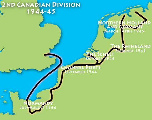 Campaigns of the 2nd Canadian Division 1944-45