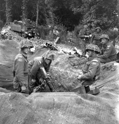 2nd Canadian Division mortar crew