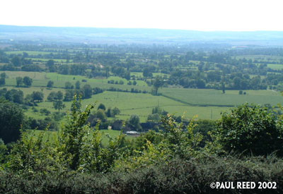View into the Falaise Pocket from "The Mace" (Montormel)