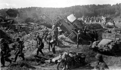 Germans advance during 1941