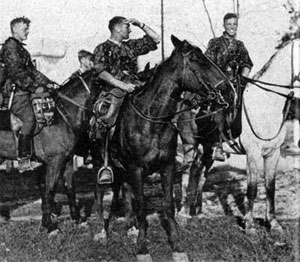 SS Cavalry on their mounts
