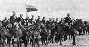 Cossacks on parade