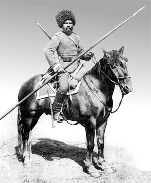 Cossack at the turn of the 19th/20th century