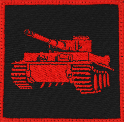 Flames Of War Tiger Patch for Limited Edition Black Army Kit Bag (BAGP29)
