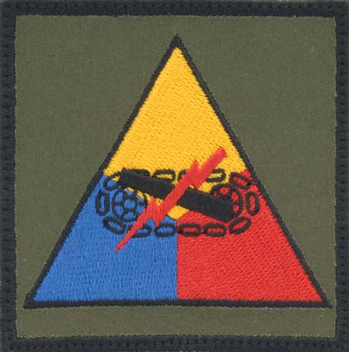 US Armored Patch