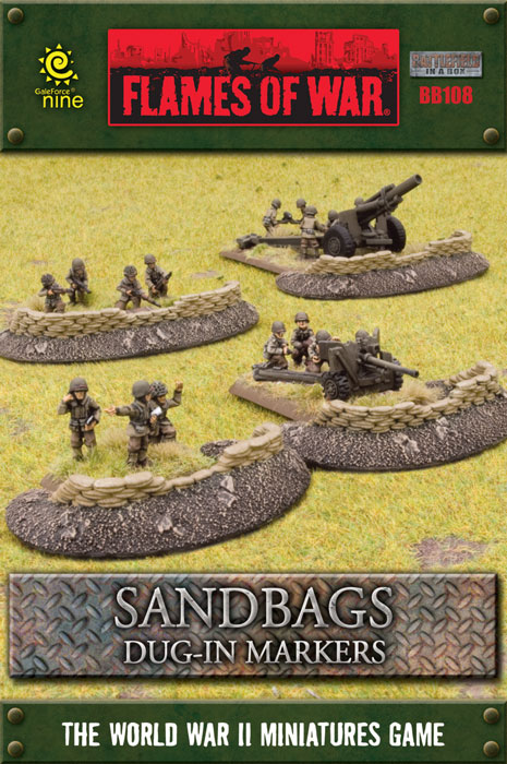 Sandbags Dug-in Markers (BB108)