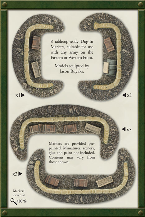 Sandbags Dug-in Markers (BB108)