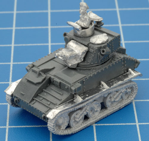The completed Light Tank Mk VI B