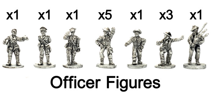 The British Officer figures