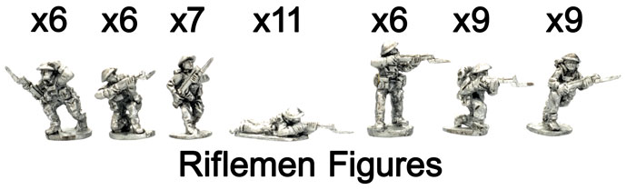 The Riflemen figures