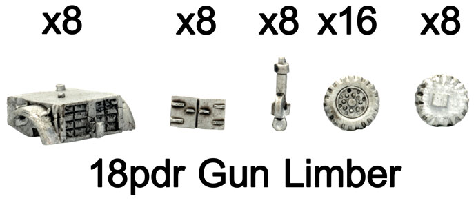 The 18pdr gun Limber
