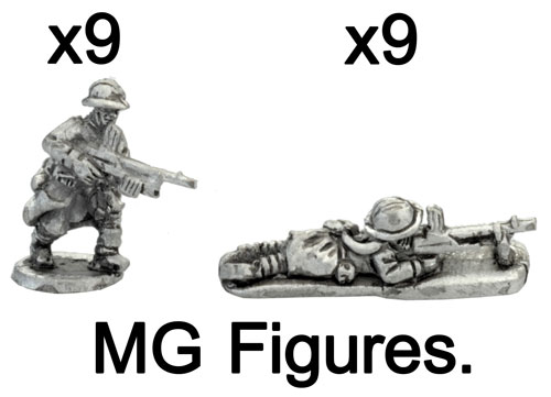 The French MG figures