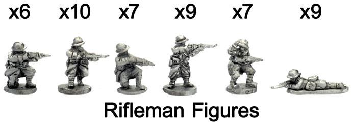 The French Rifleman figures