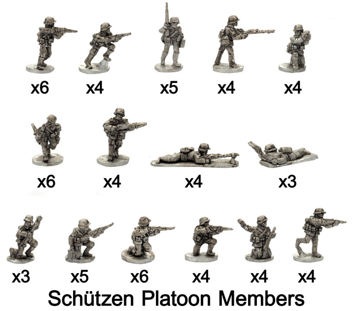 Schützen Platoon Members