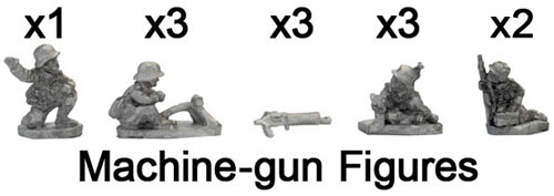 The Hungarian Machine-gun figures