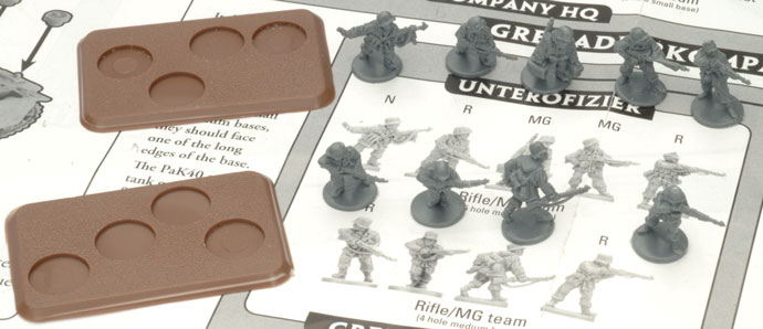 Assembling The Plastic German Grenadierkompanie