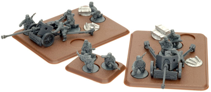 Assembling The Plastic Anti-tank Gun Platoon